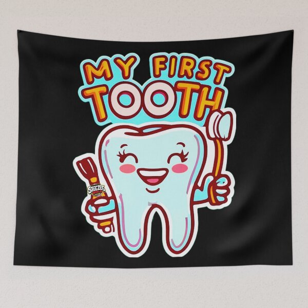 Item preview, My First Tooth Design designed and sold by SteezeeStore.