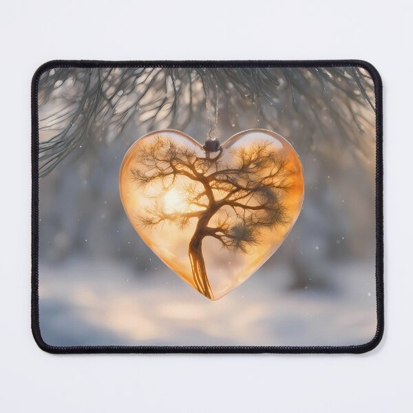 Item preview, Glowing Resin Heart designed and sold by CalmnessbyChoice.