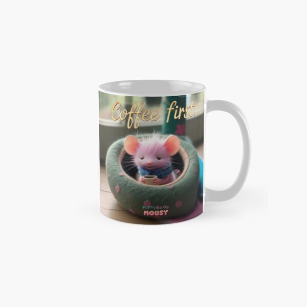 Aperçu de l'œuvre L'heure du café chez la souris créée et vendue par PuppyBerry.