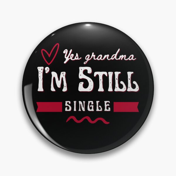 Item preview, Single & Smiling Grandma Approved Heart designed and sold by Zakrytos ★★★★★.