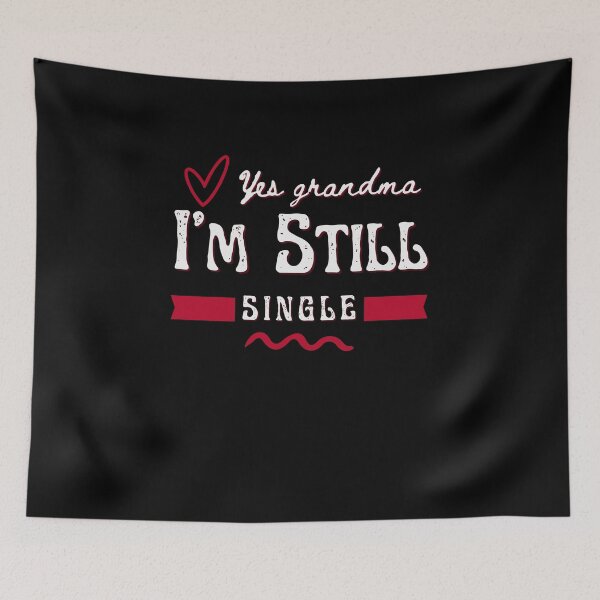Item preview, Single & Smiling Grandma Approved Heart designed and sold by Zakrytos ★★★★★.