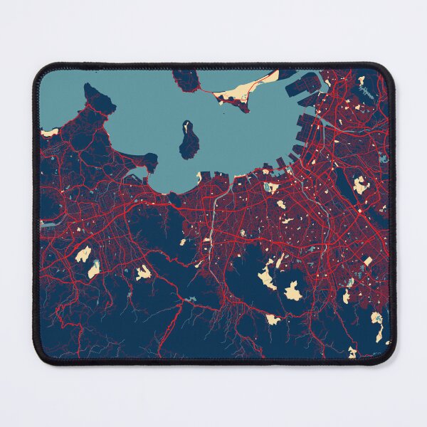 Item preview, Fukuoka City Map of Japan - Hope designed and sold by deMAP.