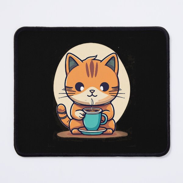 Item preview, Coffee and Kitten. Cat cuteness overload designed and sold by FunnyTeesAngMugsNaz.