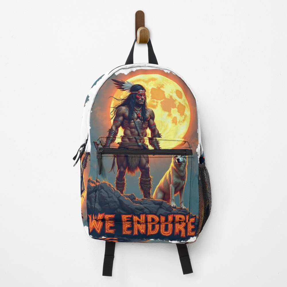 Vista previa del artículo con la obra «Mochila», diseñado y vendido por RACHAYASHOP.