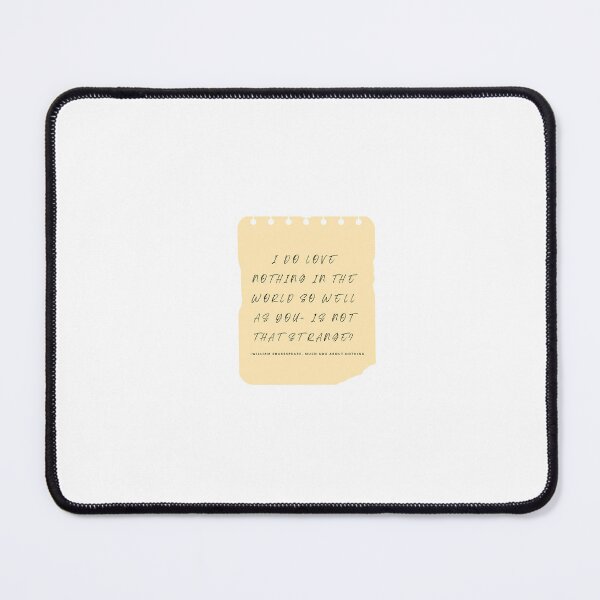 Item preview, Much Ado About Nothing: I do love nothing in the world as well as you designed and sold by creaturesonfire.
