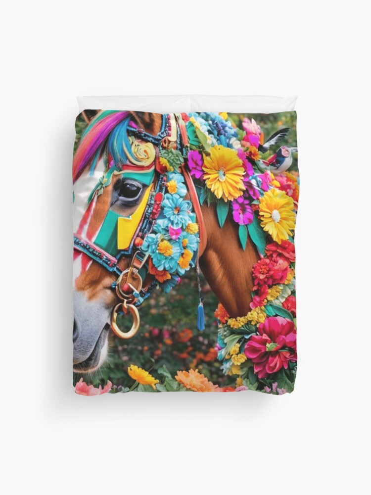 Thumbnail 1 of 2, Duvet Cover, Siphiwe Ngwenya’s Sunflower Serenade designed and sold by Maboneng.