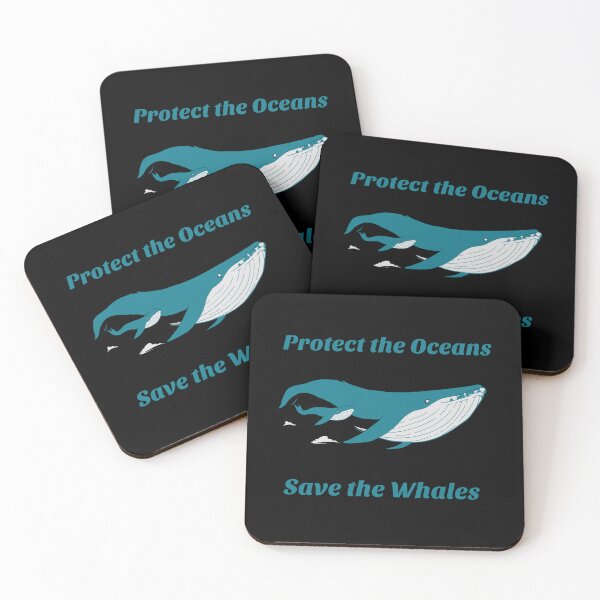 Item preview, Protect the Ocean, Save the Whales  designed and sold by JoeVee-Int.