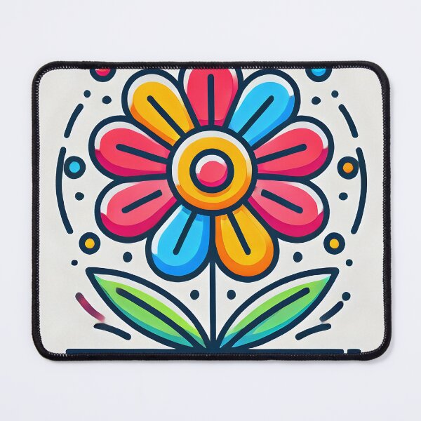 Item preview, Colorful Vector Flower Illustration designed and sold by Studio Cozy.