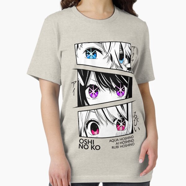Vista previa del artículo con la obra «Anime Ai Hoshino - Color de ojos de chica», diseñado y vendido por LoriKibbe.