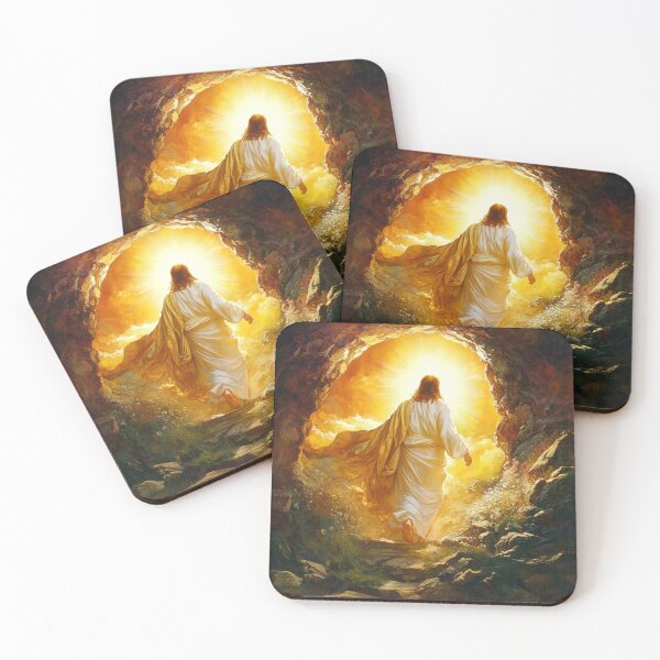 Item preview, Jesus Rising – Light Beyond the Tomb designed and sold by gods-art-25.