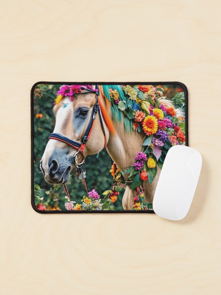 Thumbnail 1 of 5, Mouse Pad, Siphiwe Ngwenya’s Petal Cascade designed and sold by Maboneng.