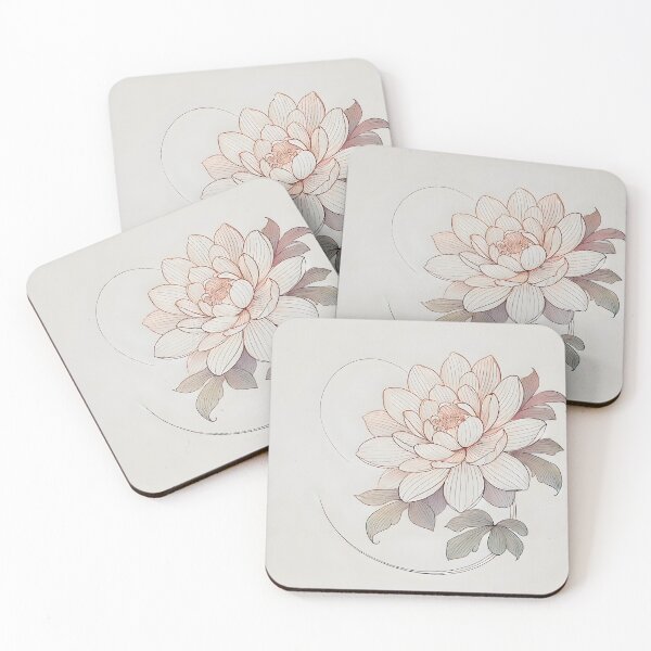 Item preview, Delicate Floral Drawing in Neutral Tones designed and sold by Studio Cozy.