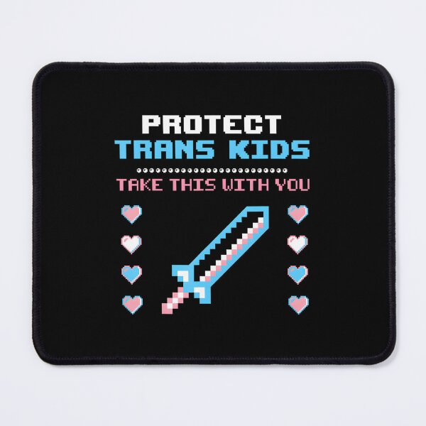 Item preview, Protect Trans Kids 8Bit Weapon Sword Pride LGBT Trans designed and sold by Cute-Collection.