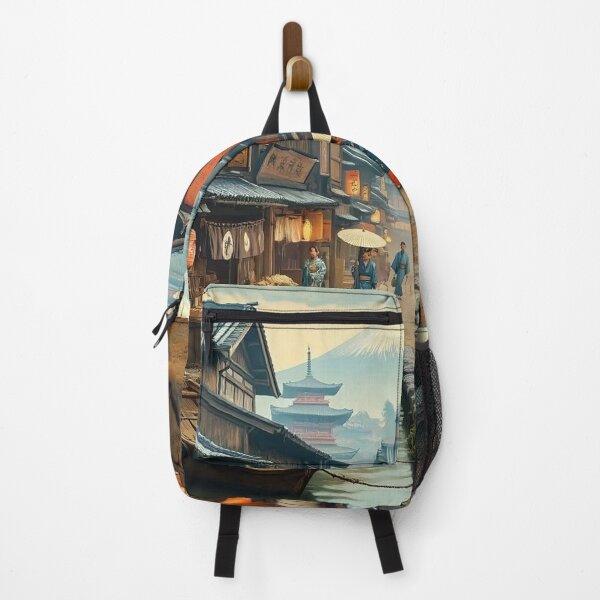 Item preview, painting of historical Tokyo Japan designed and sold by Vintage Designs +.