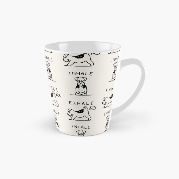 Aperçu de l'œuvre Inspirez Expirez Airedale Terrier créée et vendue par Huebucket.