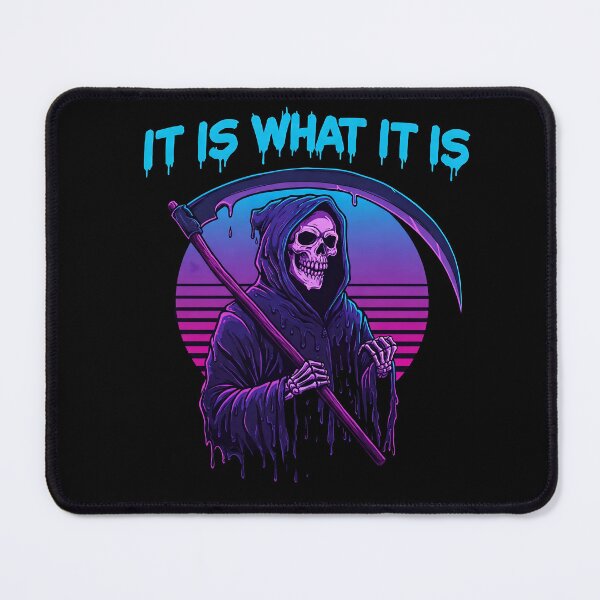 Item preview, It Is What It Is - Death Pastel Goth Grim Reaper Drip designed and sold by svarupa.
