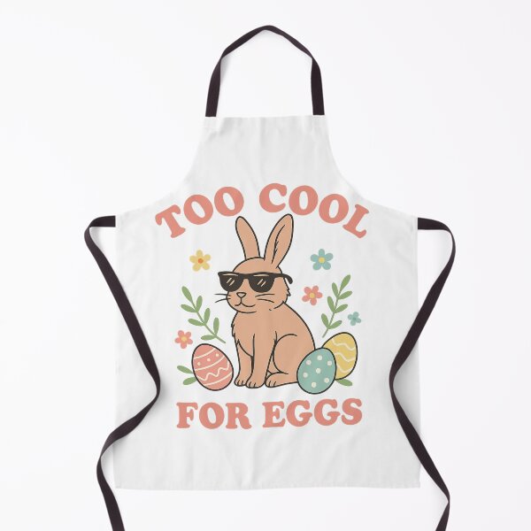 Item preview, Too Cool for Eggs - Funny Easter Bunny designed and sold by Cutebll.