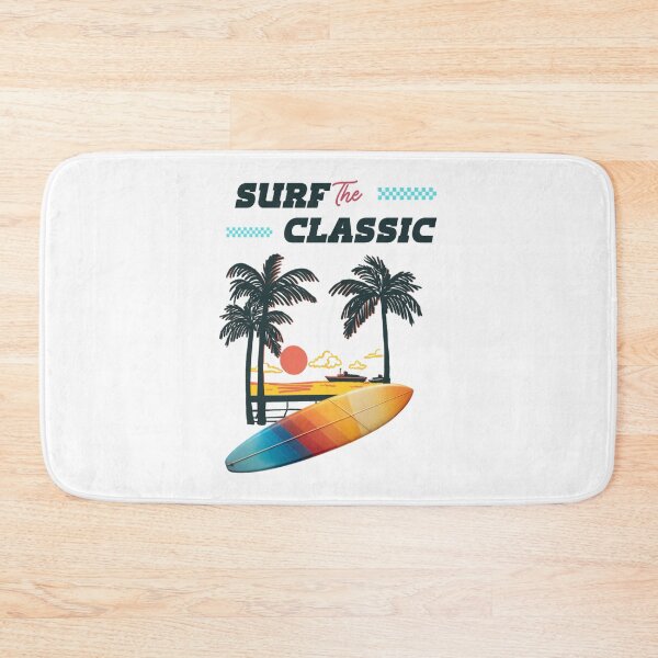 Item preview, Surfing in the classic at the beach designed and sold by FoxinhoSoumaila.