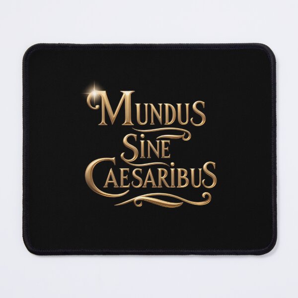 Item preview, Vintage Retro Funny Mundus Sine Caesaribus designed and sold by Shaun-Arts.