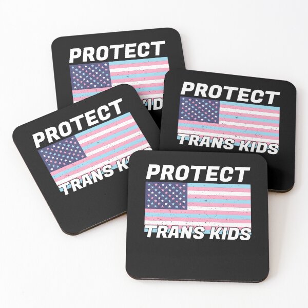 Item preview, Protect Trans Kids American Flag designed and sold by Cute-Collection.