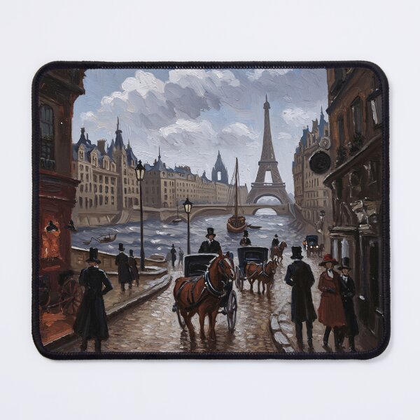 Item preview, Paris in the 1800s vintage art designed and sold by Vintage Designs +.