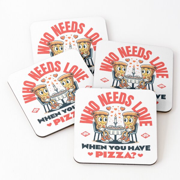 Item preview, Who Needs Love When You Have Pizza Funny Pizza Lovers Design designed and sold by Jenaxbelle.