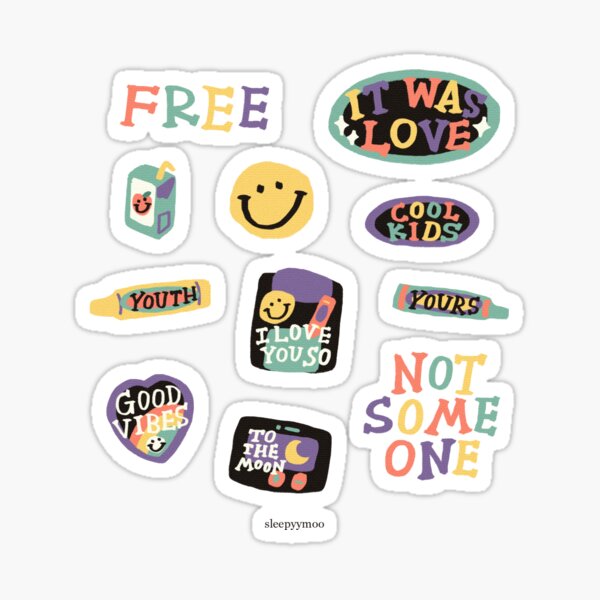 Item preview, cute doodle set designed and sold by maknaeae.