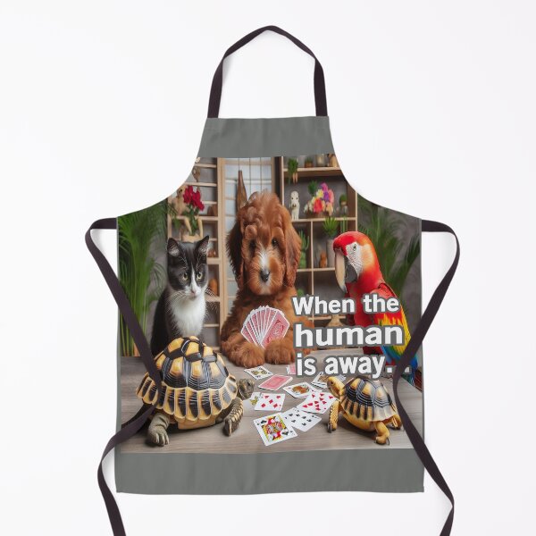 Item preview, When The Human Is Away designed and sold by Surreallytee.