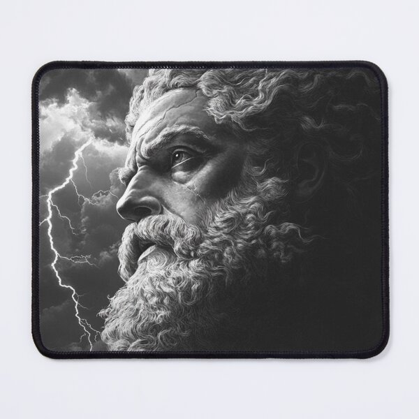 Item preview, Divine Power - The Almighty in Shades of Gray designed and sold by gods-art-25.