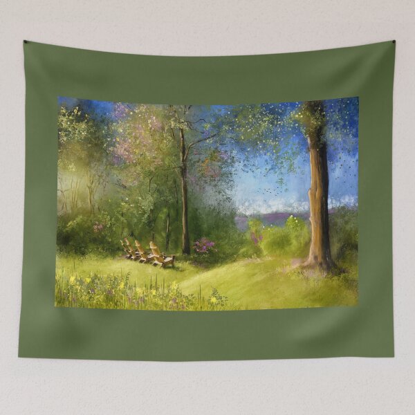 Item preview, Spring Morning On The Mountain designed and sold by Lois  Bryan.