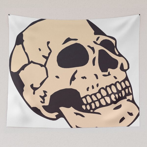 Item preview, skull old school halloween designed and sold by Achille3777.