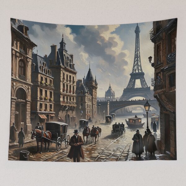 Item preview, Paris in the 1800s vintage art designed and sold by Vintage Designs +.