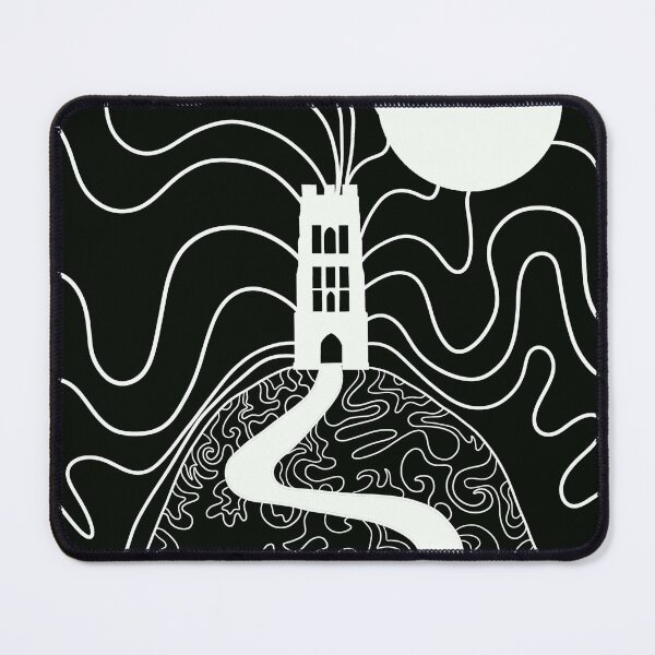 Item preview, Glastonbury Tor White designed and sold by Silvia Galliani.