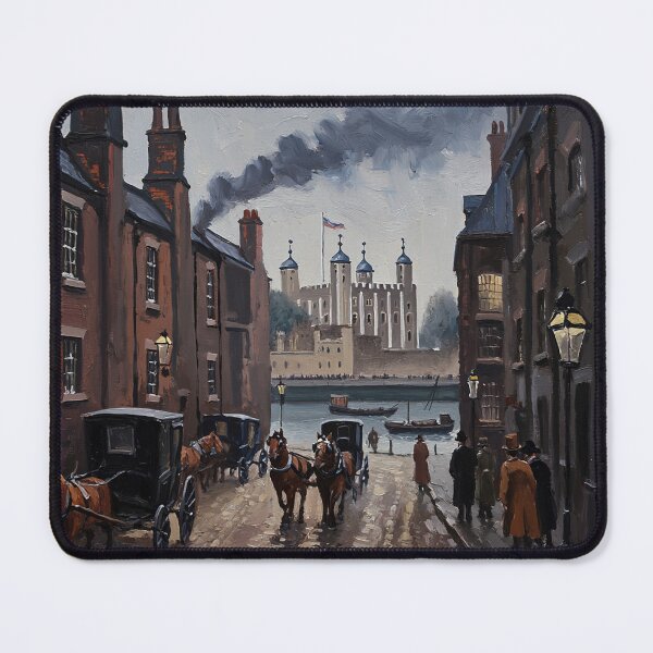 Item preview, Vintage art of Industrial London  in the 1800s designed and sold by Vintage Designs +.