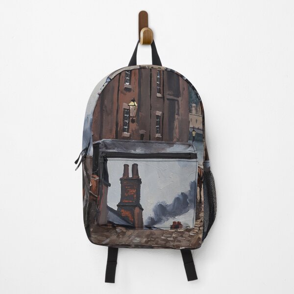 Item preview, Vintage art of Industrial London in the 1800s designed and sold by Vintage Designs +.