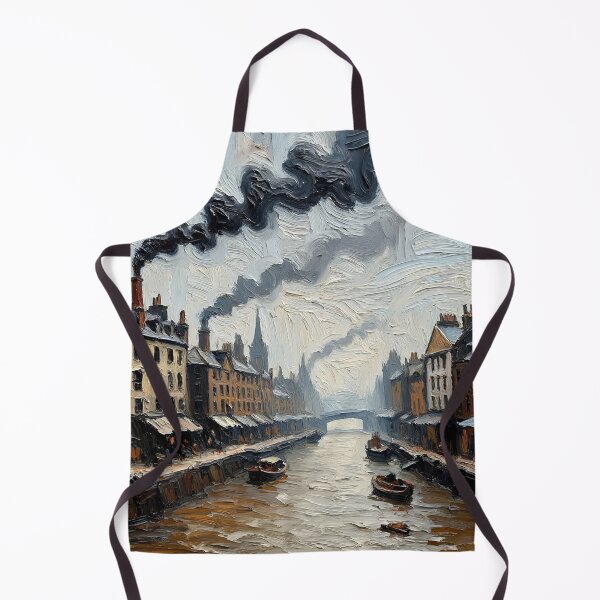 Item preview,  Vintage art of Industrial London  in the 1800s designed and sold by Vintage Designs +.