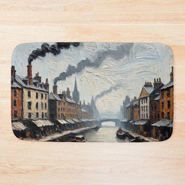 Item preview,  Vintage art of Industrial London  in the 1800s designed and sold by Vintage Designs +.
