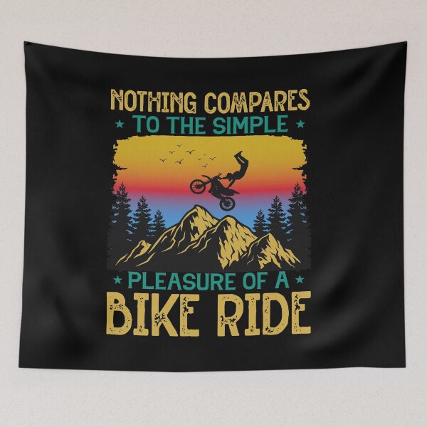 Item preview, Simple Pleasure of a Bike Ride - Mountain Biking designed and sold by travelesque.
