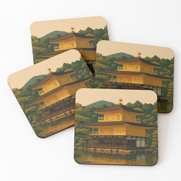 Item preview, Kyoto Kinkaku-ji Golden Pavilion Artwork designed and sold by JackCurtis1991.