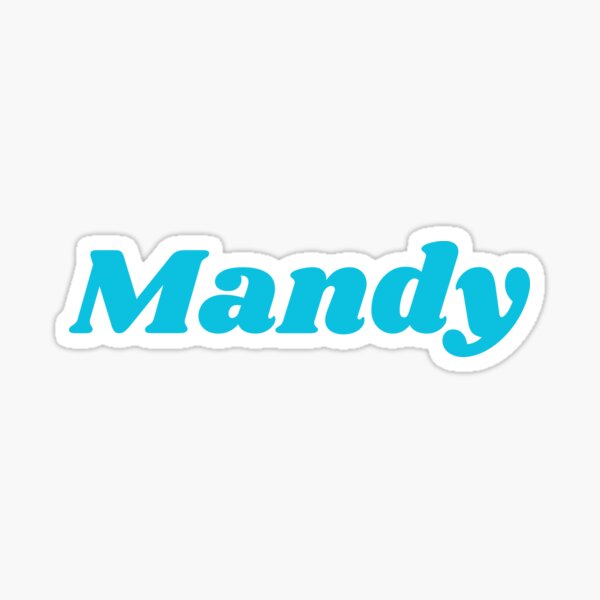 Item preview, Mandy, Blue Font designed and sold by RedParker.