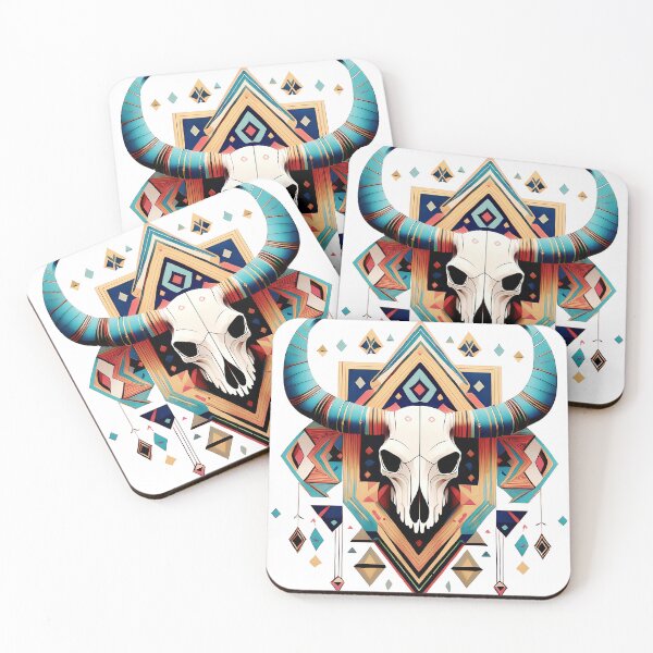 Item preview, Tribal cow designed and sold by Clara Fruggeri.