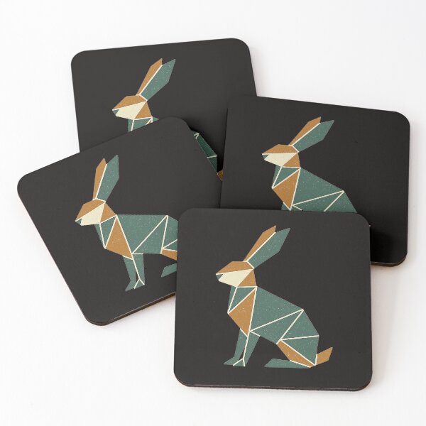Item preview, Geometric Jackrabbit designed and sold by PerlowskiArt.