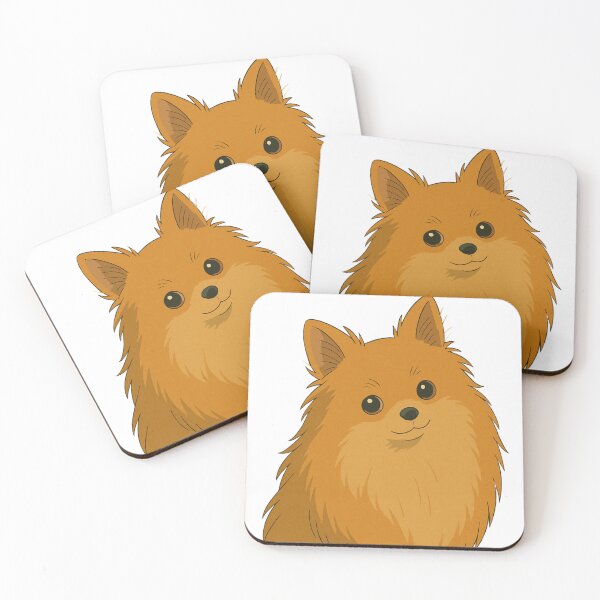 Item preview, Ghibli-style Pomeranian dog designed and sold by Renartdesign.