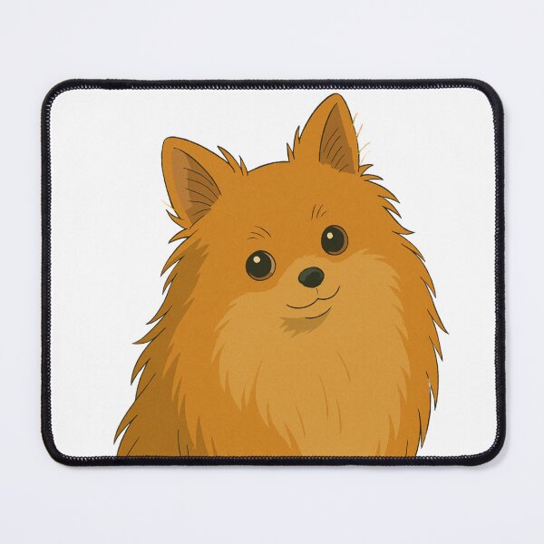 Item preview, Ghibli-style Pomeranian dog designed and sold by Renartdesign.