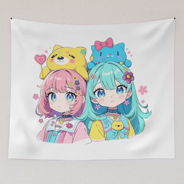 Item preview, Japanese Harajuku Kawaii Decora Anime Girls designed and sold by FemmePod.