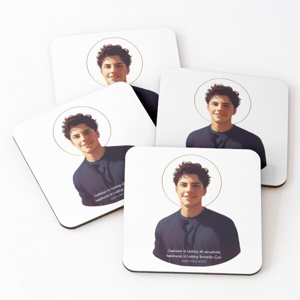 Item preview, Saint Carlo Acutis, First Millennial Saint designed and sold by VarnaChitra.