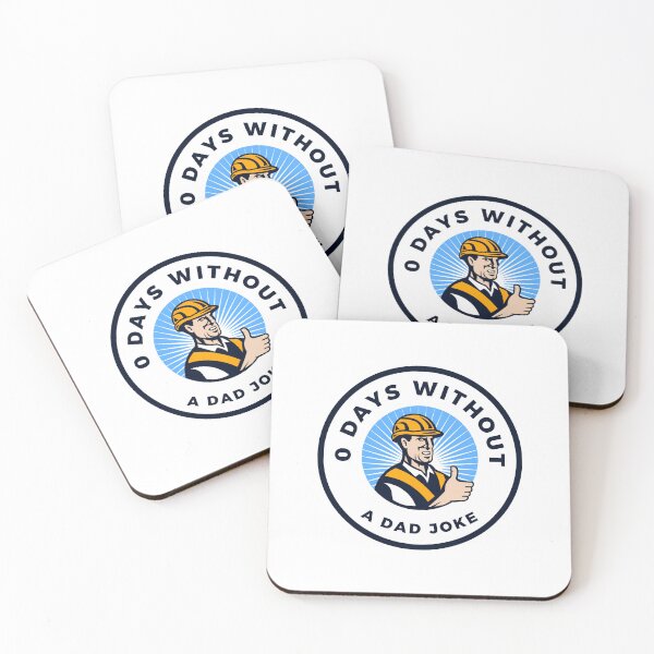 Item preview, 0 Days Without a Dad Joke designed and sold by 4-Store.