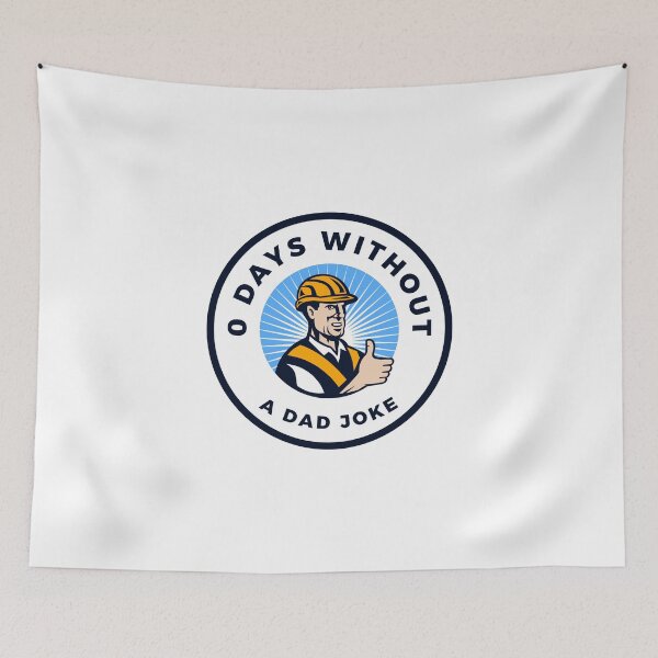 Item preview, 0 Days Without a Dad Joke designed and sold by 4-Store.
