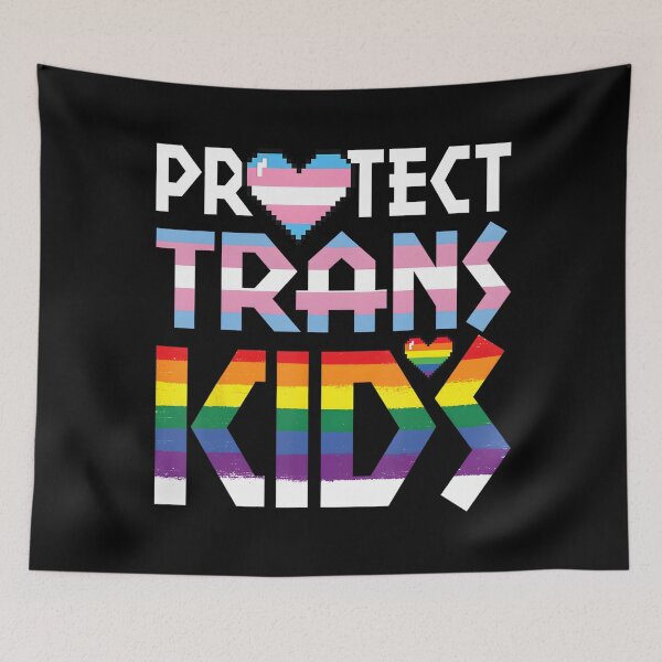 Item preview, Protect Trans Kids For Transgender Lives Matter And Equality designed and sold by Cute-Collection.