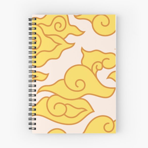 Item preview, yellow cloud pattern designed and sold by Renartdesign.